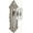Satin Nickel, variant on Grandeur 827872 Grande Victorian Solid Brass Passage Set - Brass