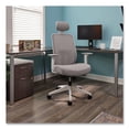 thumbnail image 4 of HON HPTCC1T1UM.WHT Altern Mesh Back Task Chair, 17.95 to 21.1 Seat Height, Gray Seat, Gray/White Back, White Base, 4 of 11