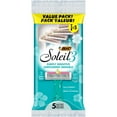 thumbnail image 1 of BIC Soleil Simply Sensitive Women's Disposable 3 Blade Razors, Soothing Moisture Strip, 5-Count Pack, 1 of 7