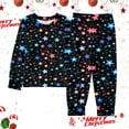 thumbnail image 4 of WOYY Toddler Girls Star Prints Long Sleeve T-Shirt Pants Outfits Sleepwear, Sizes 3-4T, 4 of 4