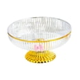 thumbnail image 3 of Placa de frutas Candy Snack Organizer Pedestal Bowl para comedor de cocina Claro, 3 of 8