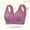 Purple, variant on Uqiangy Full Figure Bras Supportive Bras for Women Wireless Push Up Bra Bra Wireless Push-Up Bra Lace Sports Bras for Women Senior Bras for Women No Wire Bras for Women Pink S