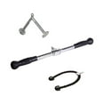 thumbnail image 1 of Gym Cable Attachments  Tricep Rope with 20” Bar Exercise Machine Equipment  V Bar Pull Press Down Accessory for Building Up Body, 1 of 4