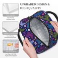 thumbnail image 3 of Easygdp Colorful Butterflies Bolsa de Almuerzo Insulada Grande, Forro de Aluminio, Diseño Espacioso, a Prueba de Fugas, Ideal para Trabajo, Picnics, Viajes y Actividades al Aire Libre, 3 of 6
