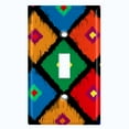 thumbnail image 2 of Metal Light Switch Plate Outlet Cover (Diamond Colorful - Single Toggle), 2 of 2