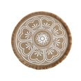 thumbnail image 2 of Mantel individual Doily, posavasos de escritorio, hecho a mano, resistente al aceite, impermeable, decorativo, con encaje Blanco, 2 of 9