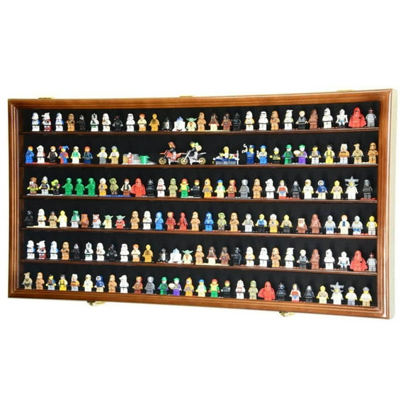 180 Mini Figures / Miniatures / Figurines Display Case Cabinet