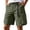 Army Green, variant on Enjoytime Hiking Cargo Shorts for Men Elastic Waist Lightweight Outdoor Athletic Work Shorts with Multi Pockets