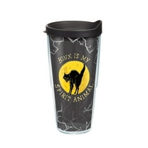Tervis Disney Hocus Pocus Binx Halloween Made in USA Double Walled Insulated Travel Tumbler, Classic 24oz