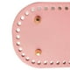 thumbnail image 5 of 8 Colores de material cuero para Tejer Bolsa de Ganchillo Almohadillas Moldeadoras Inferiores para Uñas Bolsas de Tejido Insertar Base de Cojín con 5 , Rosa Rosado Yinane fondos de bolsos para crochet, 5 of 5