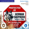 thumbnail image 5 of German Shepherd Sign, Beware German Shepherd Dog Warning Sign,, 5 of 8