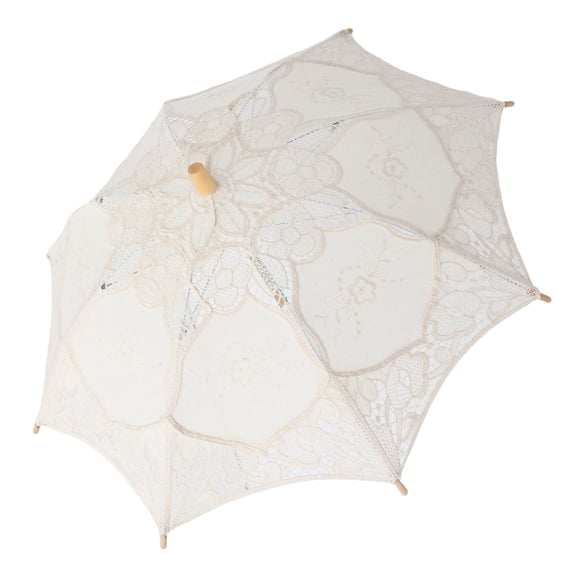 PENIKOKO Lace Parasol Umbrella for Wedding, Children, Dance, Outdoor Use - Elegant Sun Accessory
