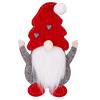 thumbnail image 1 of Soporte para cubiertos de gnomo navideño, adorno navideño para el hogar de Papá Noel (sombrero de corazón), 1 of 9