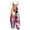 Hot Pink jumpsuits for women, variant on clear 50% off Usmixi Jumpsuits for Women Comfy Cotton Linen Ladies Casual Loose Baggy Wide Leg Pocket Strap Jumpsuits Overalls Summer Formal Leaves Print Round Neck Sleeveless Long Rompers White m