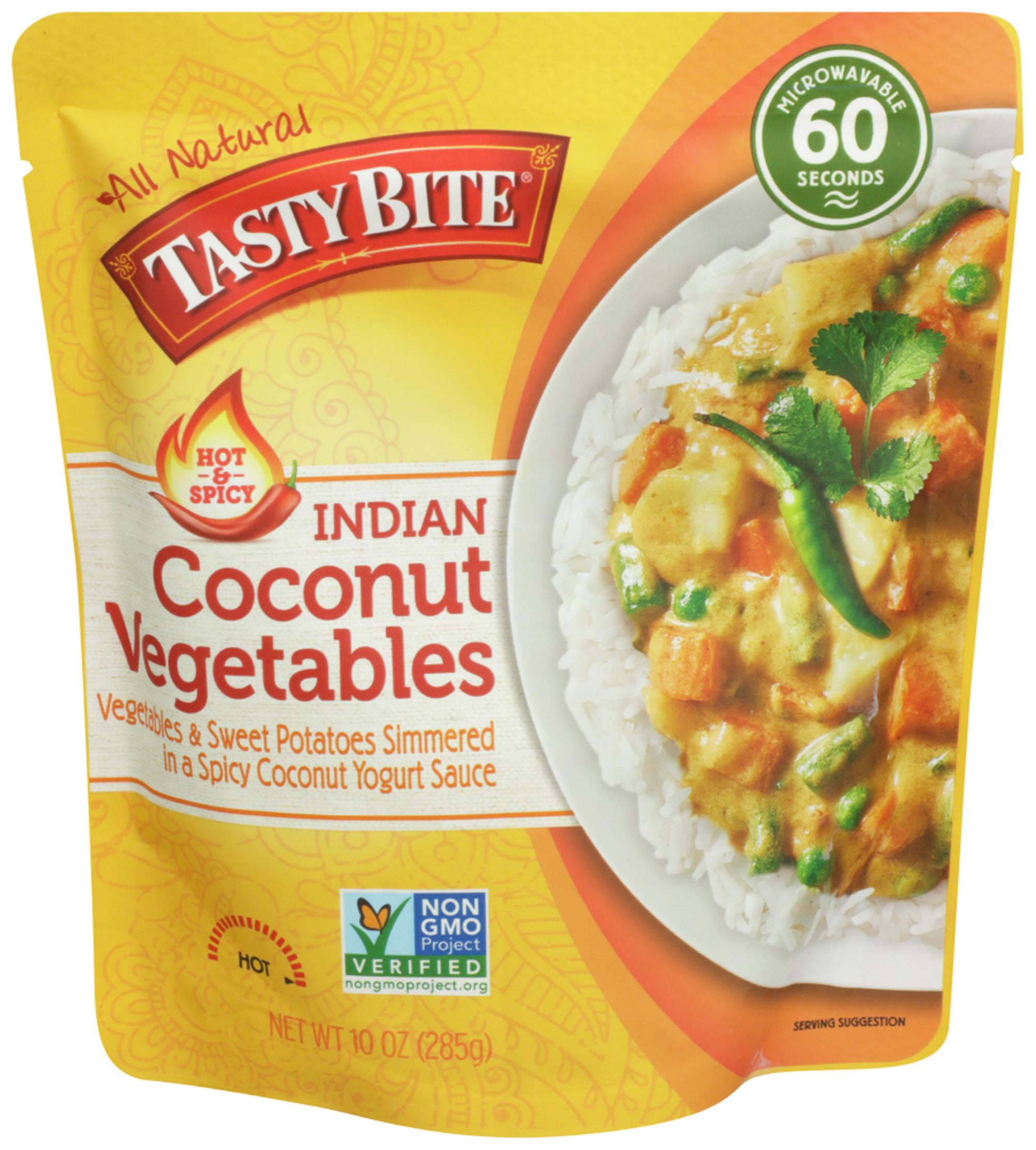 Tasty Bite Hot & Spicy Indian Coconut Vegetables, 10 oz