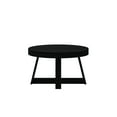thumbnail image 4 of Plank+Beam Classic Solid Wood Round Coffee Table, 30" Farmhouse Table for Living Room, 4 of 9