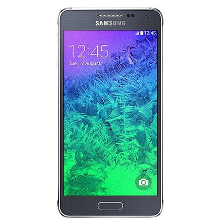 Samsung Galaxy Alpha G850H 4G LTE GSM Android Smartphone (Unlocked), Black