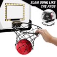 thumbnail image 4 of Juego de baloncesto HYES Dual Shot Over The Door con marcador, 4 of 8