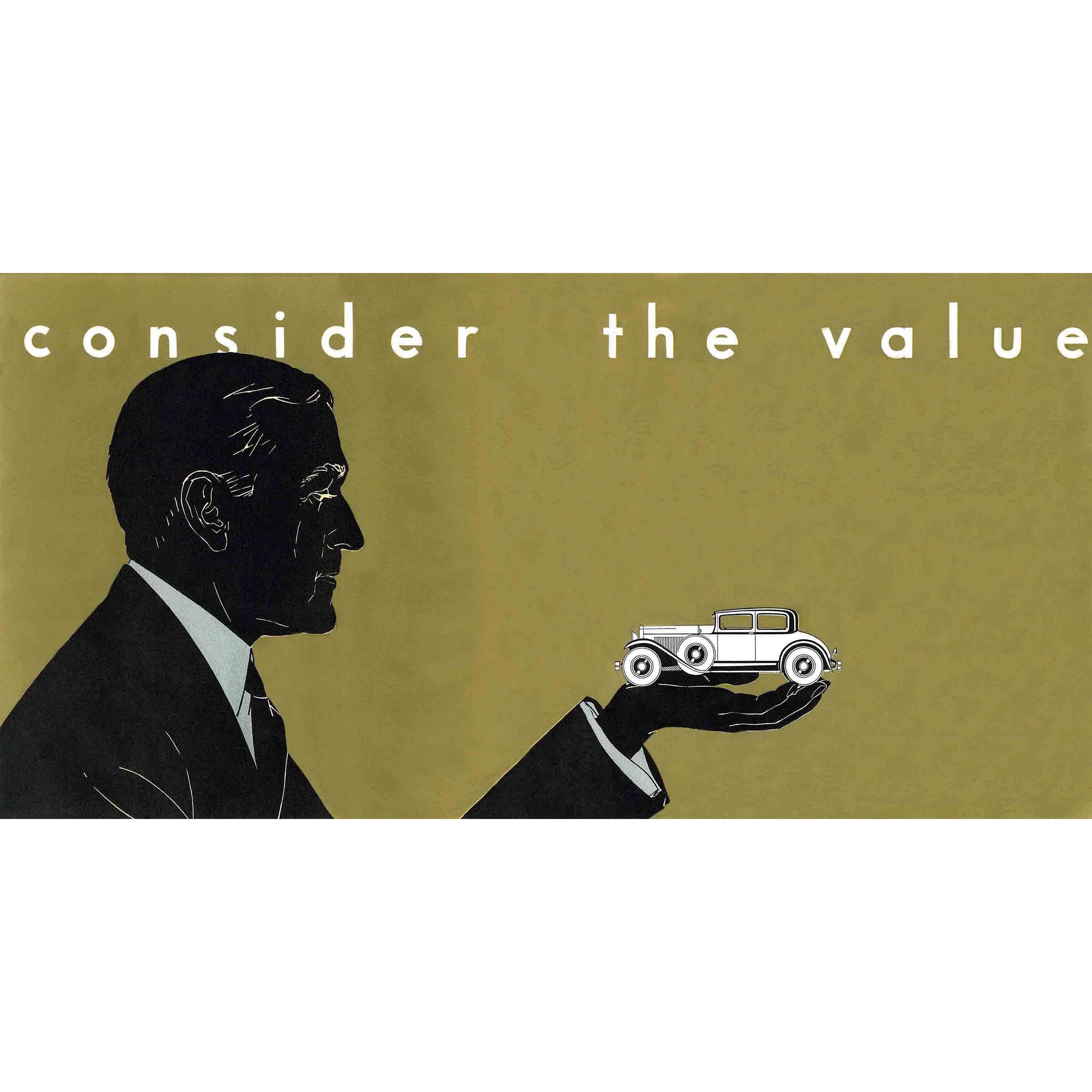 Marmont Hill Vintage Travel Consider the Value Vintage Advertisement on Wrapped Canvas