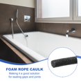 thumbnail image 4 of Uxcell 5/32 Inch(4mm) x 1968.5 Feet Backer Rod for Gaps and Joints, Foam Rope Caulk Black, 4 of 7