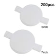 thumbnail image 1 of BUYISI 200Pcs 6Inch 7Inch Air Fryer Paper Liner Non-Stick Pan Baking Paper, 1 of 7