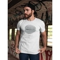 thumbnail image 2 of White Brain Top View T-Shirt Men -Image by Shutterstock, Male 3X-Large, 2 of 4
