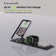 thumbnail image 4 of 15W Foldable 4-in-1 Magnetic Wireless Charger – Compatible with iPhone, Apple Watch, AirPods, Android (Qi-Certified), 4 of 9