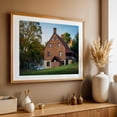 thumbnail image 4 of Salem Historic - Winston-Salem North Carolina Photography Oak Framed Wall Art Print 20 x 30 inches, 4 of 6