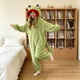 thumbnail image 5 of RFQWOVSR Women's Plush Onesie Pajama with Fun Print for Warm Lounging, 5 of 7