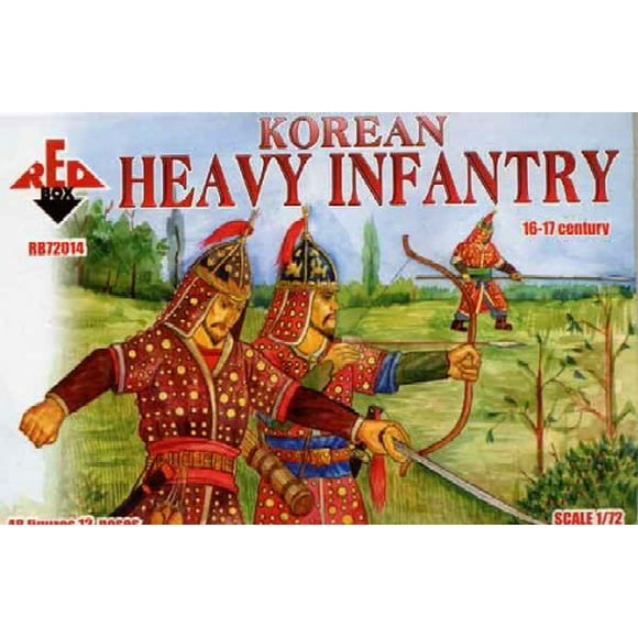 1/72 Korean Heavy Infantry XVI-XVII Century (48)