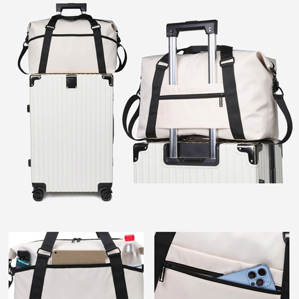 Stylish Oxford Fabric Sports with Removable Shoulder Strap and Trolley Handle
