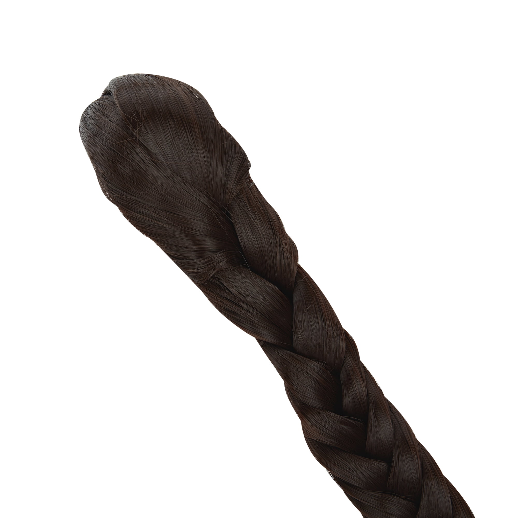 ✨20” BLACK JAW CLIP FISHTAIL PONYTAIL NWT*? SHCKE 21 main image 4