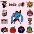 thumbnail image 2 of Una Pieza-Broches De Mejor Calidad Sangre Anime Pirata Envío Esmalte Pines Para Fans Moda Solapa Pin Mochila Bolsas Insignias Amigos Niños Para Regalos, 2 of 4