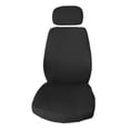 thumbnail image 1 of Fundas para sillas de oficina Fundas protectoras para sillas extraíbles para Negro Zulema funda de asiento, 1 of 8