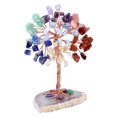thumbnail image 2 of 9-10cm árboles de piedra de energía hechos a mano Mini artesanía regalos de vacaciones para oficina en casa Hugtrwg Para estrenar, 2 of 8