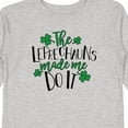thumbnail image 4 of Inktastic St. Patrick's Day the Leprechauns Made Me Do It Boys or Girls Long Sleeve Toddler T-Shirt, 4 of 5
