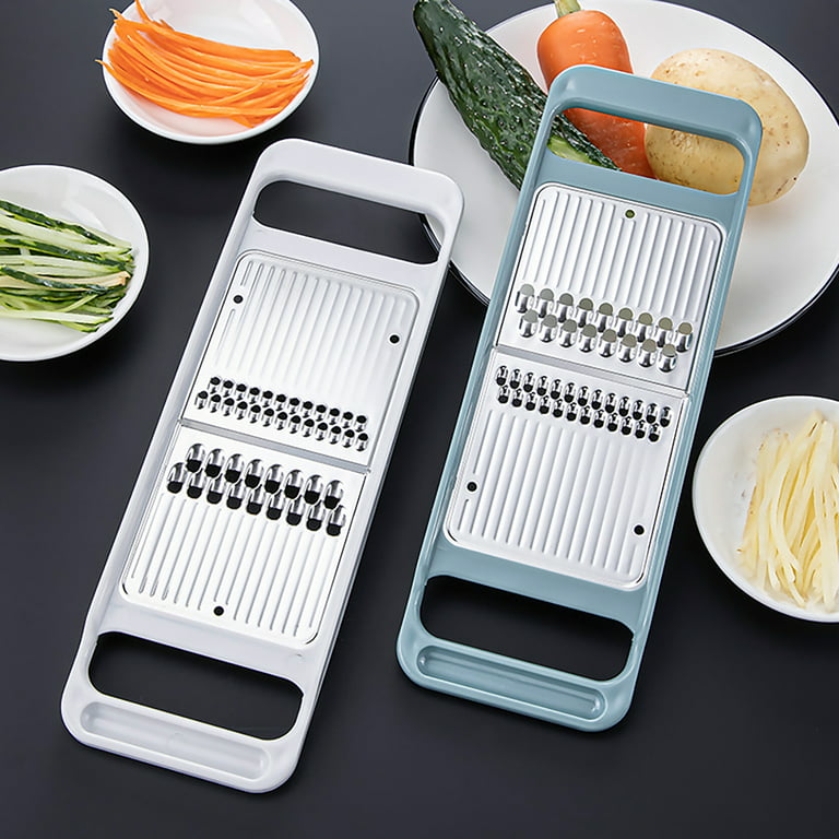 Carrot Cucumber Chopper Vegetable Slicer Super Sharp Double Sides  Multi-purpose Non-slip Corrugated