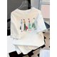 thumbnail image 1 of Women'S Casual Cartoon Print T-Shirt, Loose Fit Short Sleeve Crew Neck Top, All-Season Regular Length Tee with Slight Stretch, Cute T Shirts, 1 of 6
