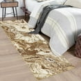 thumbnail image 6 of JoanKaren 2'x8' Abstract Area Rugs,Washable Kitchen Runner Abstract Marble Pattern Rug Runners for Hallways Non Slip for Bedroom Entryway,Brown, 6 of 7