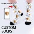 thumbnail image 2 of Stockings For Adults Funny Animal Print Bone Design Comfortable Stretchable Stockings Stocking For Home And Leisure 5PCS, 2 of 8