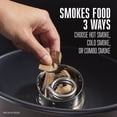 thumbnail image 4 of WESTON BRANDS 2-in-1 Indoor Electric Smoker & Programmable Slow Cooker, 6 Quart, With 3-Tier Smoking Rack for Meat, Cheese and More, Dishwasher Safe Crock, Temperature Probe, Black (03-2500-W), 4 of 5