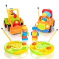 thumbnail image 1 of Prextex Auto de Control Remoto para Niños Pequeños Paquete de 2 - Dos Autos RC: Camión y Tractor - Regalos de Cumpleaños - Juguetes para Niños Pequeños - Juguetes de Regalo para Niños Mayores de 3 Año, 1 of 5