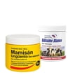 thumbnail image 1 of B&aacute;lsamo Blanco LA VAQUITA/ MAMISAN Quema Grasa, Elimina Celulitis, Hidrata-Reafirma Piel,Reduce Medidas kit de 2 Frascos 3.52oz Anticelul&iacute;tico Natural, 1 of 5