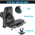 thumbnail image 4 of WWS-CD Phone Mount, Universal Car Phone Mount, CD Slot Car Mount Holder with New Gravity Self-Locking Design Mount, Compatible with All Smartphones (New Gravity Self-Locking Mount), 4 of 4