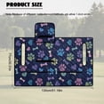 thumbnail image 5 of Psesaysky Golf Cart Seat Covers Universal Golf Cart Seat Towel Blanket with 4 Pockets and Cute Paw&Bone Pattern, Extra Handle, Washable for EZGO, Yamaha, Club Car Front 2 Person Seats, 5 of 8