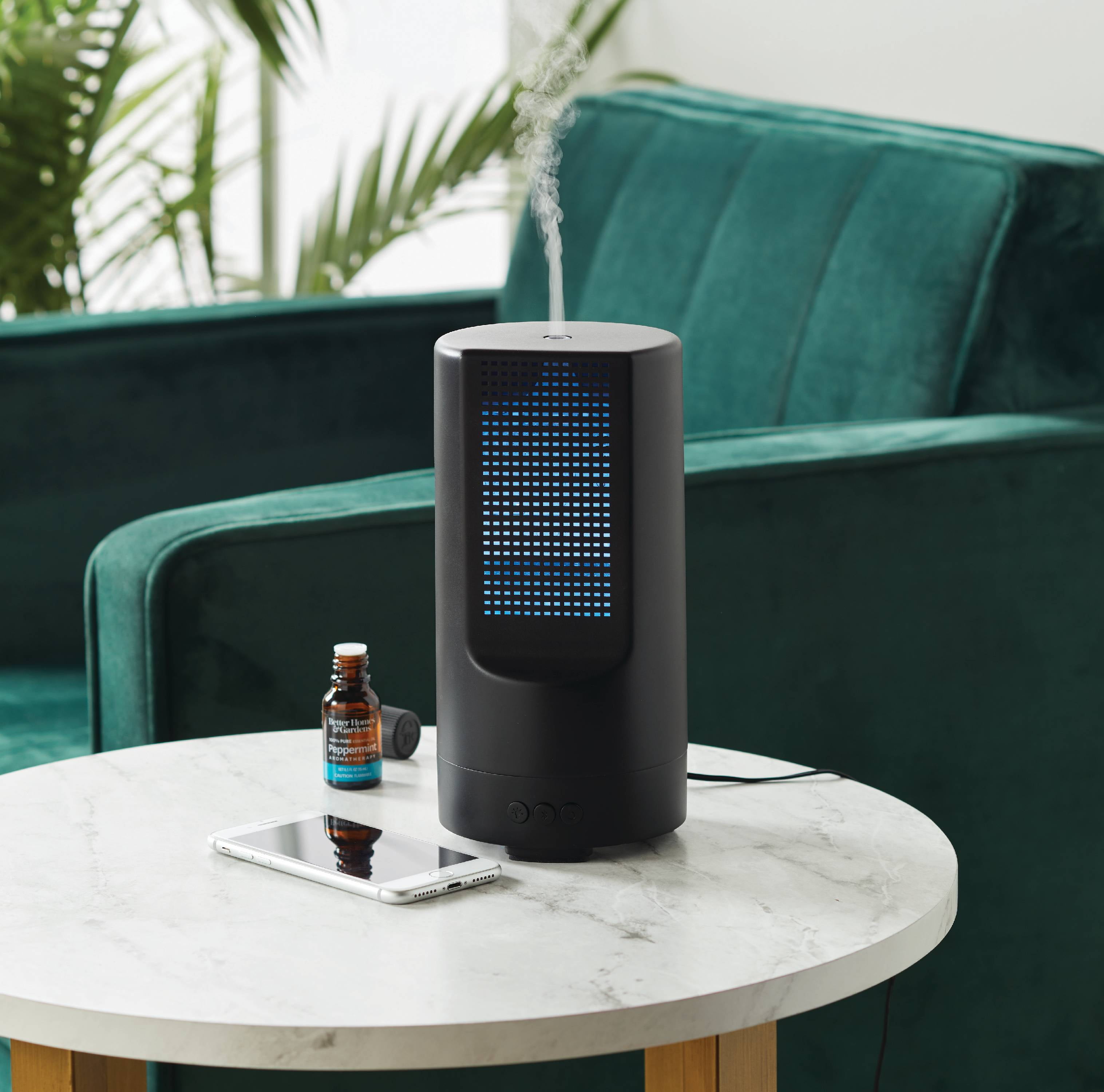 Better Homes & Gardens 220 mL Ultrasonic Aroma Diffuser, Sound Spa