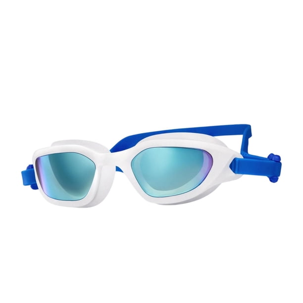 Gafas de natación con correa ajustable para entusiastas del surf en la playa azul