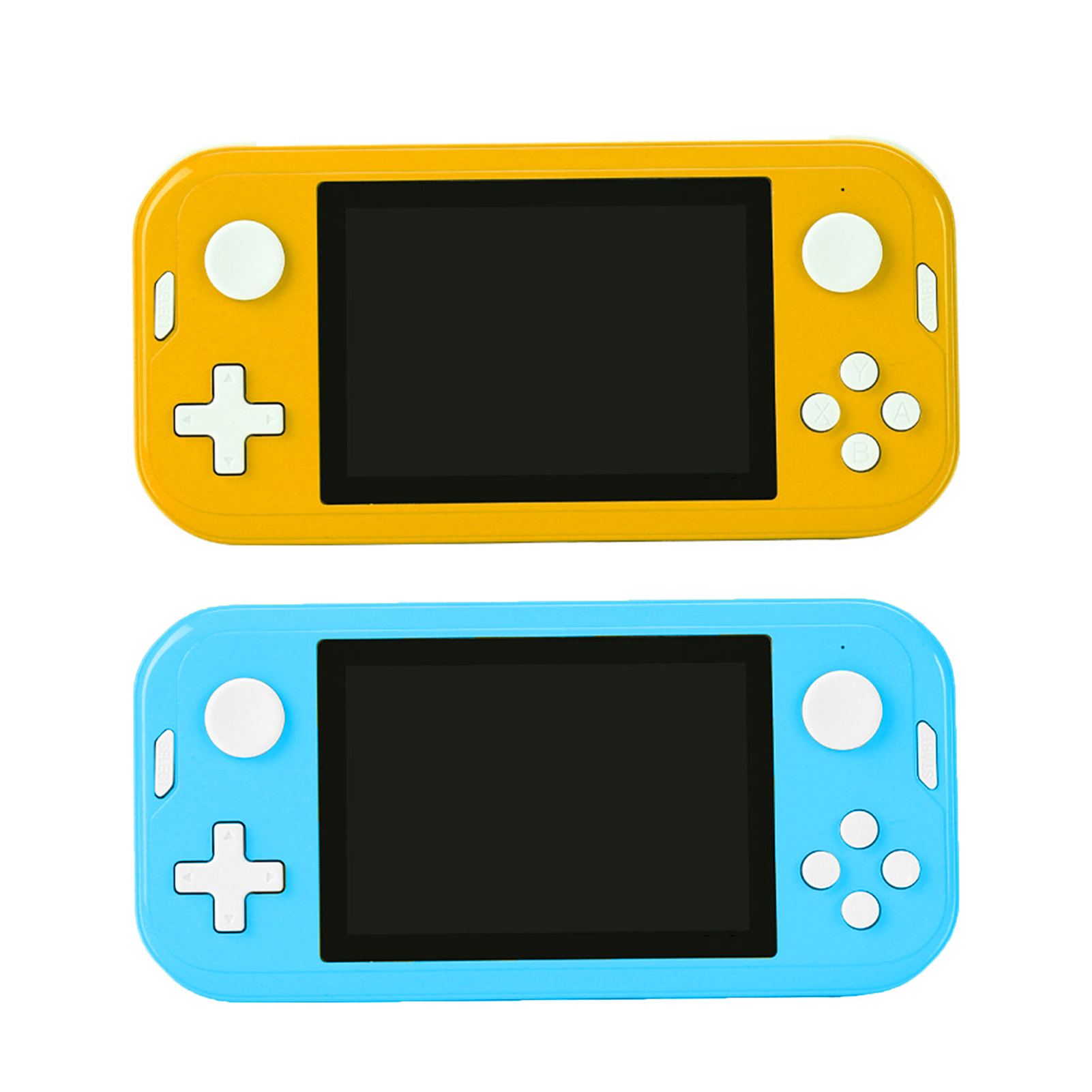 Deyuer Vintage Game Console 3.5 Inch Screen HD-compatible Dual Joystick Control One Click Archive Support TF Card Video Game Console Game Player