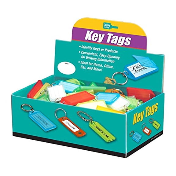 Lucky Line Products 60500 ID Key Tag Counter Display
