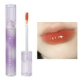 Heart Percent Dewy Meltin g Lipstick, Purple Lip Glaze Mirror Water